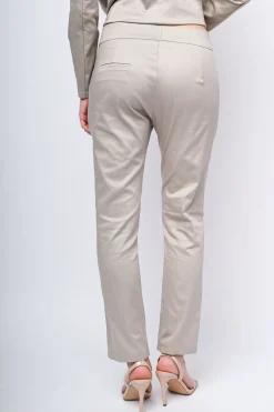 Pantaloni in cotone stretch