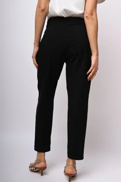 Pantaloni misto viscosa con coulisse