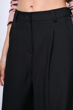 Pantaloni palazzo con pinces
