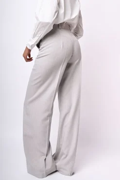 Pantaloni palazzo con tasche laterali