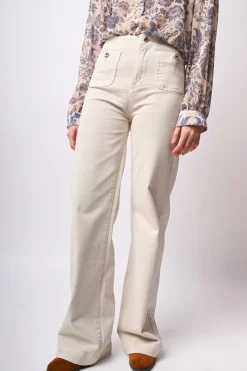 Pantaloni palazzo in cotone
