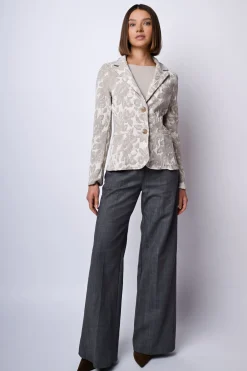 Pantaloni palazzo misto cotone