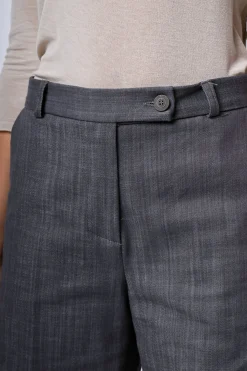 Pantaloni palazzo misto cotone