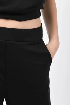 Pantaloni palazzo misto viscosa