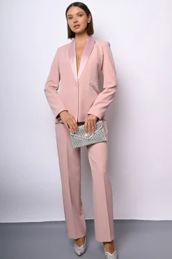 Pantaloni stile smoking
