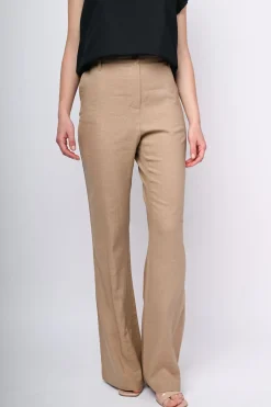 Pantaloni svasati misto lino