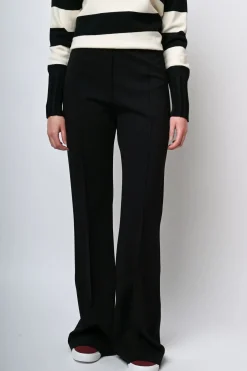 Pantaloni svasati misto viscosa
