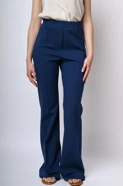 Pantaloni svasati misto viscosa