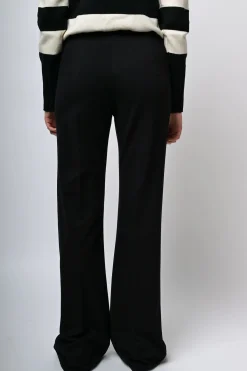 Pantaloni svasati misto viscosa
