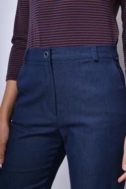 Pantaloni svasati misto viscosa