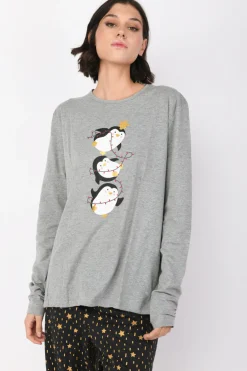 Pigiama Pinguini misto cotone