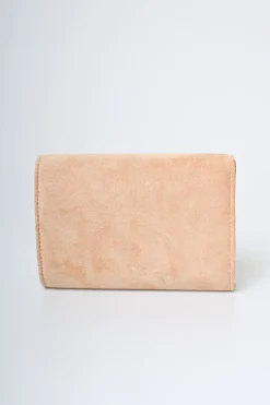 Pochette con fiocco e fibbia gioiello