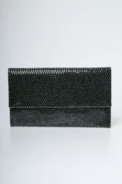 Pochette con strass