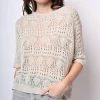 Pull in maglia crochet
