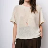Pull in maglia misto cotone