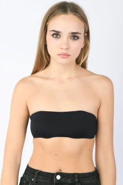 Reggiseno a fascia in microfibra