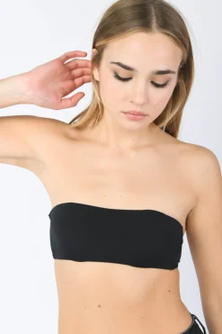 Reggiseno a fascia in microfibra