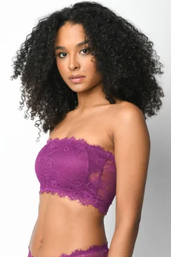 Reggiseno a fascia in pizzo