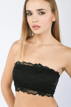 Reggiseno a fascia in pizzo