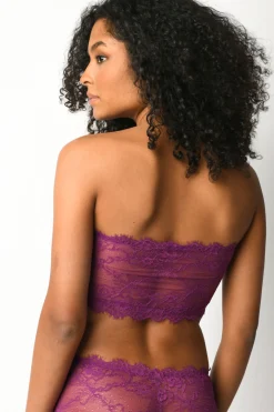 Reggiseno a fascia in pizzo