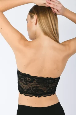 Reggiseno a fascia in pizzo