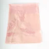 Stola con ricamo floreale e perline