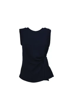 Top con fiocco laterale