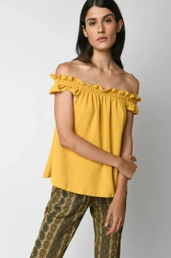 Top con spalle scoperte