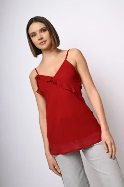 Top con volants