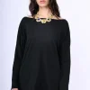 Top in cotone oversize