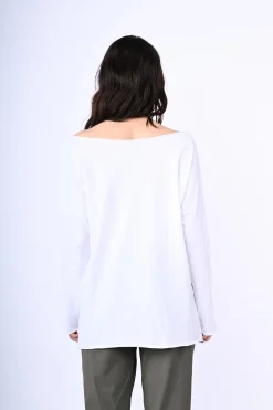 Top in cotone oversize