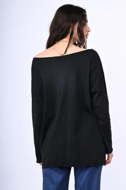 Top in cotone oversize