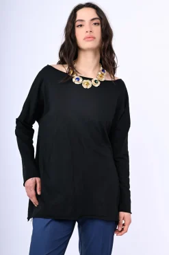 Top in cotone oversize