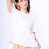 T-shirt in cotone stretch