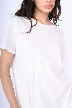 T-shirt in cotone stretch