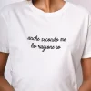 T-shirt Ragione in cotone