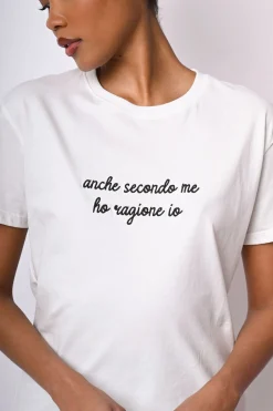 T-shirt Ragione in cotone