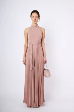 Tuta in plissé lurex