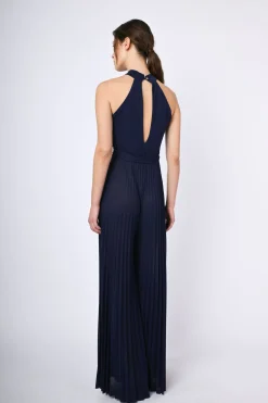 Tuta in plissé lurex